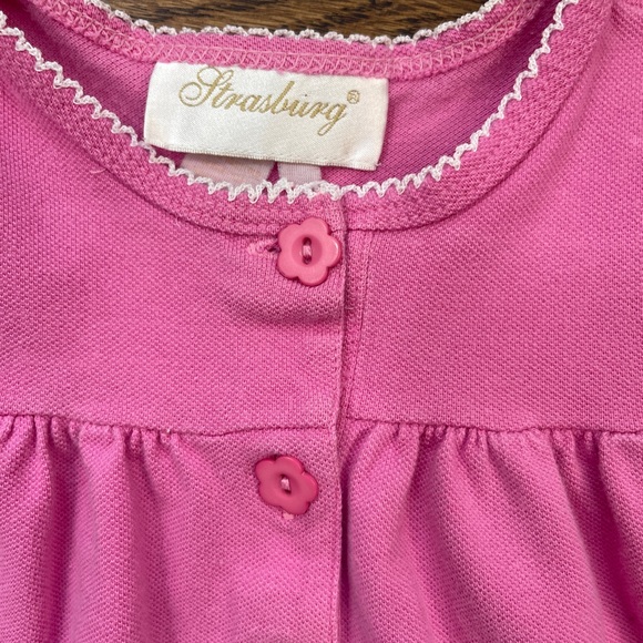 Strasburg Pink Pique Top - Picture 2 of 10